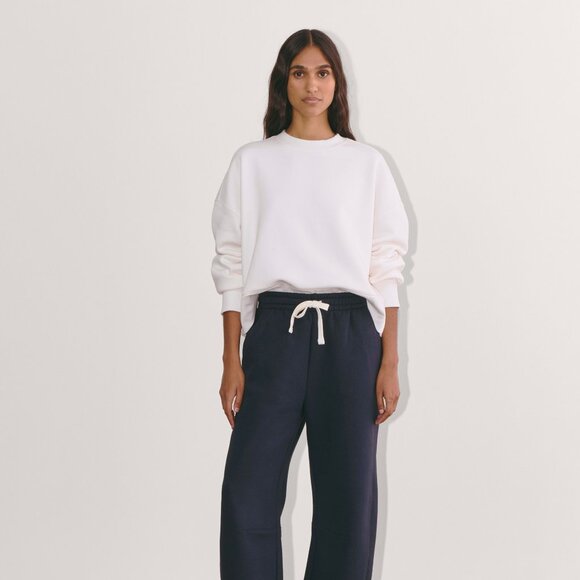 Everlane Women's Laid-Back Sweatpant in Navy, Size Extra Small - Picture 1 of 2